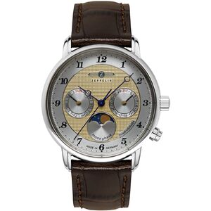 8537-5 Zeppelin Friedrichshafen Moonphase női analóg karóra