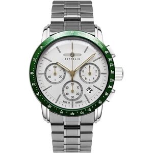 8878MB-4 Zeppelin New York Chronograph f&eacute;rfi anal&oacute;g kar&oacute;ra