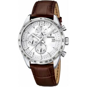 F16760/1FESTINA TIMELESS CHRONO F&Eacute;RFI ANAL&Oacute;G KAR&Oacute;RA