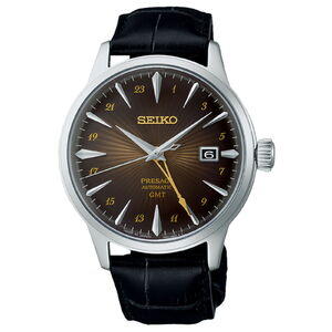 SSK039J1 Seiko Presage Acacia Cocktail Time GMT automata férfi analóg karóra
